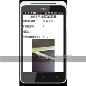 油菜分支角測(cè)量?jī)x